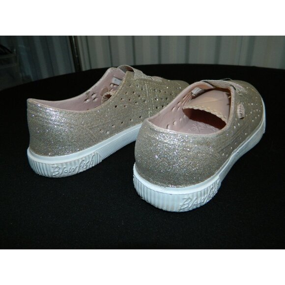 Blowfish Malibu Ruby Rose Gold Metallic Slip On Size 2 & Maura Kids 1 Canvas - Picture 3 of 12